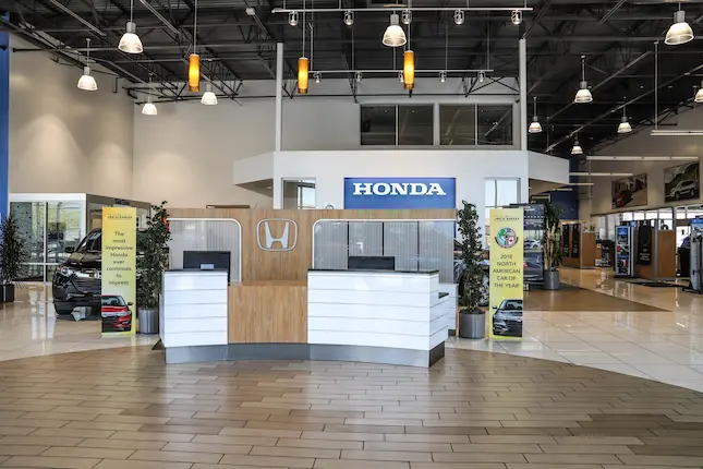 Dealership interior